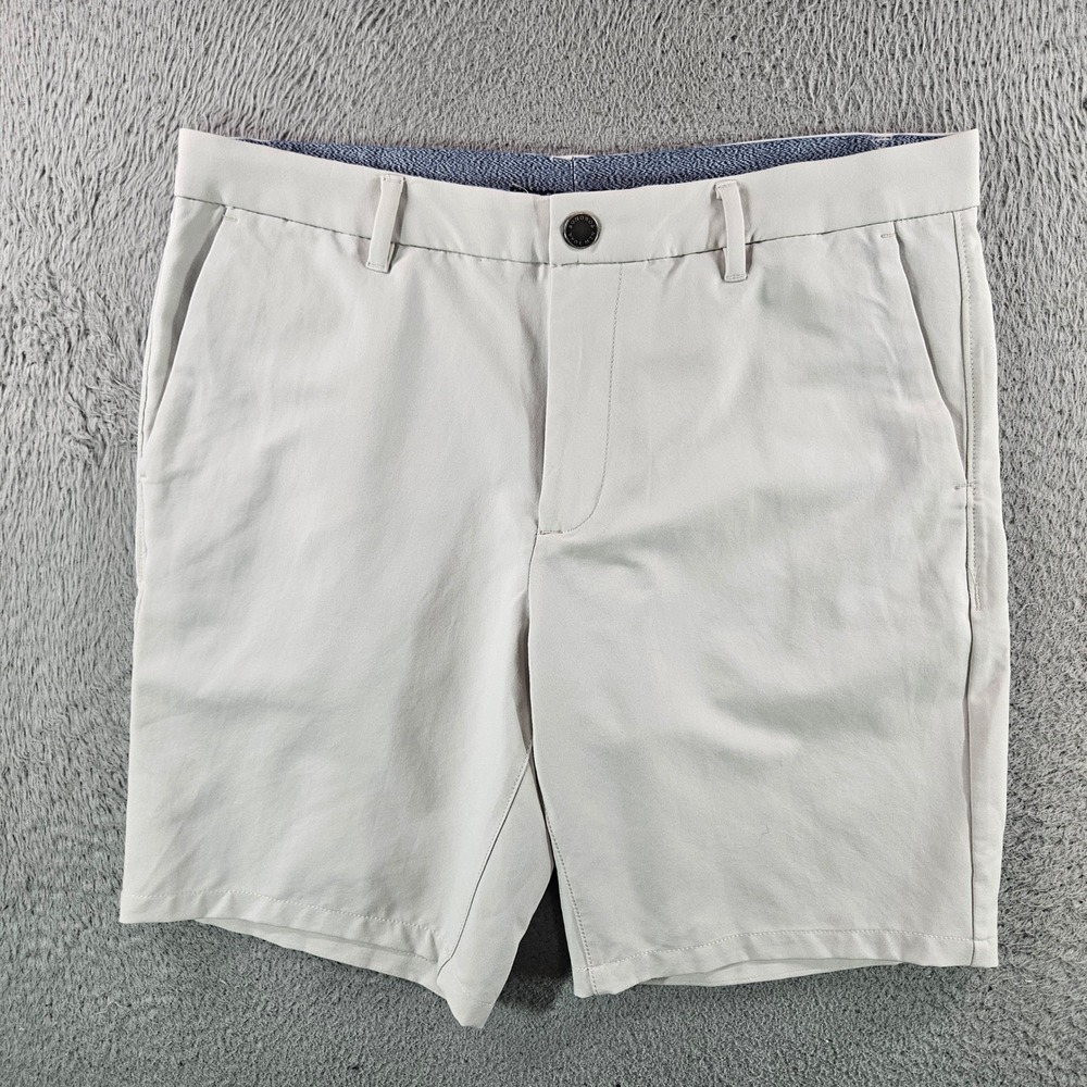 Bonobos Golf Shorts Mens 33 Standard 9 Inch Gray Recycled Polyester